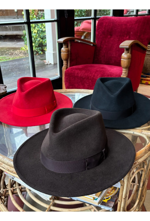 Boho Classy Black Hat