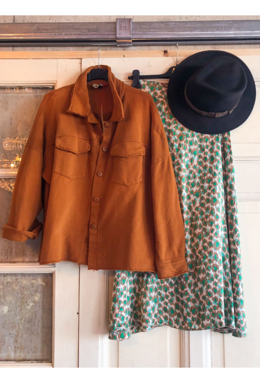 Johanna Paris - Cognac Blouse