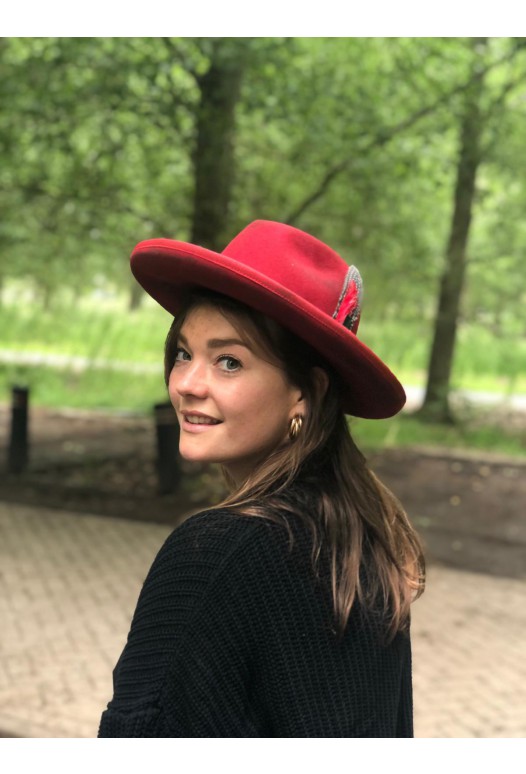 Country Feather - Red