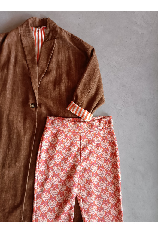 Johanna Paris - Flare Pant Coral