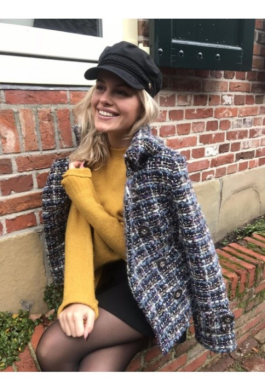 Carlala Jacket Aubergine - Short 