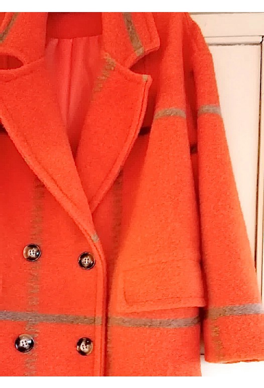 Johanna Paris - Coat 2-Tone Check Green