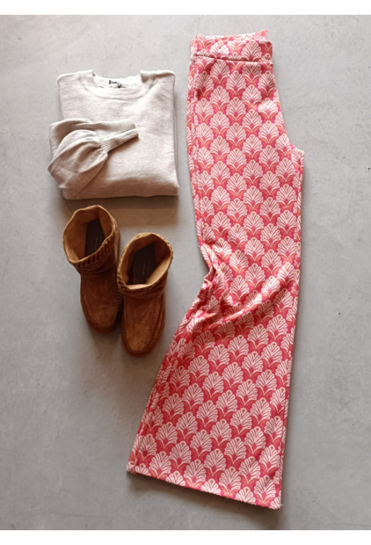 Johanna Paris - Spring Retro Flare Fuchsia