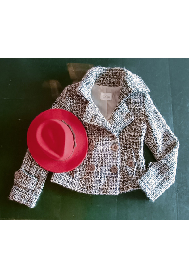 Carlala Jacket Grey - Short 