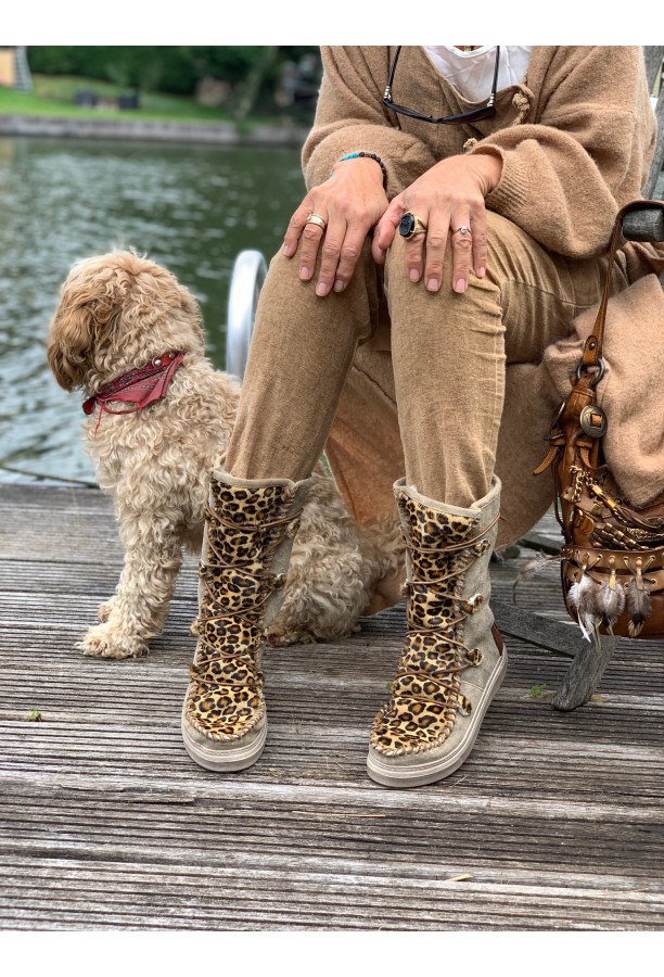 Ymiz H Cav Leopard Taupe 