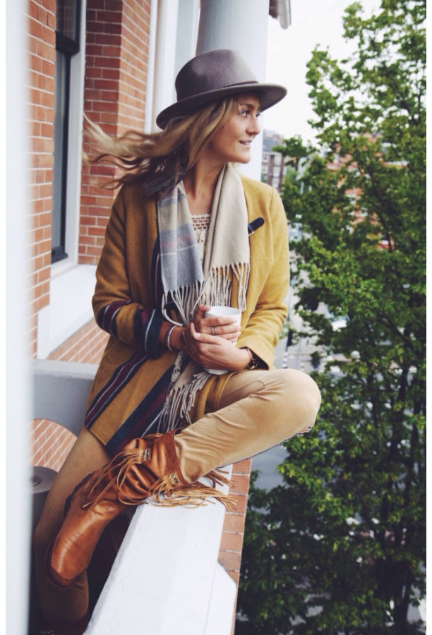 Fringe Jacket - Yellow