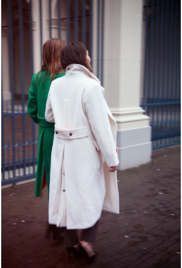 Trench Coat - White