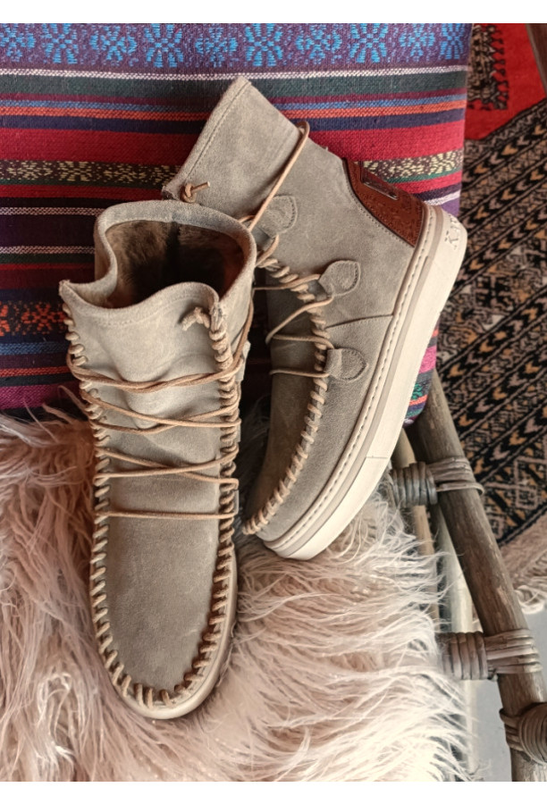 Ymiz M Taupe (sheepskin)