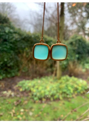 Blauwe Chalcedoon - Carlala Jewelry