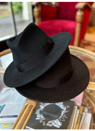 Boho Classy Black Hat