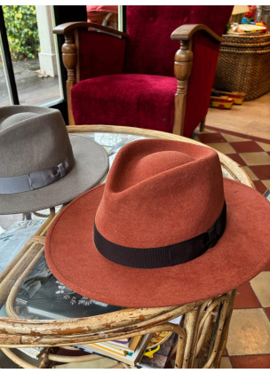 Boho Classy Cognac Hat