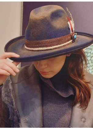 Country Feather - Blue