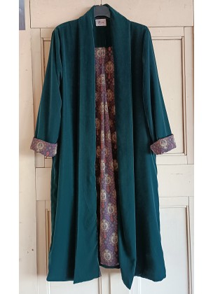 Johanna Paris - Flowy Jacket Petrol