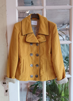 Velours Blazer - Ochre