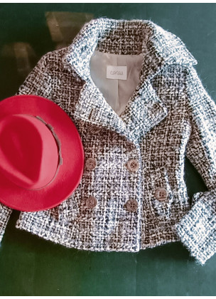 Carlala Jacket Grey - Short 