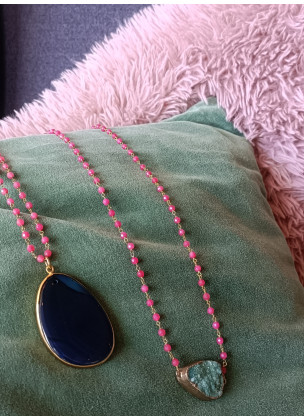 AGATE Necklace - Turqoise
