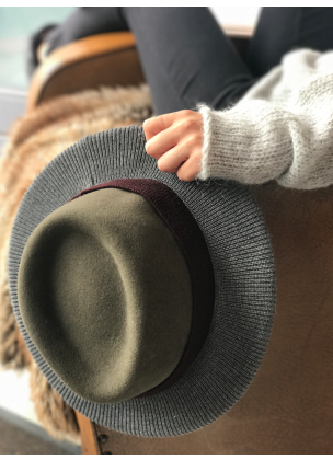 Classic Lana Rib Oliva