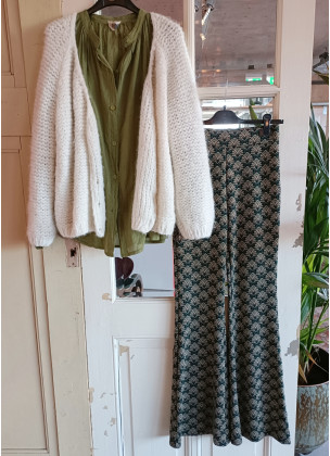 Johanna Paris - Flare Pant Green