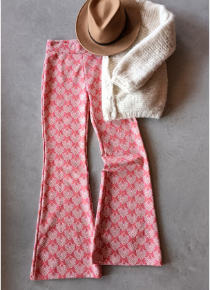 Johanna Paris - Flare Pant Pink