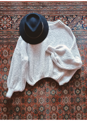 Johanna Paris - Fluffy Cardigan Sand