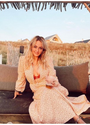 Johanna Paris - Beige Boho Dress