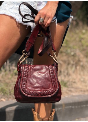 Shoulder small bag - "Afrodite" 