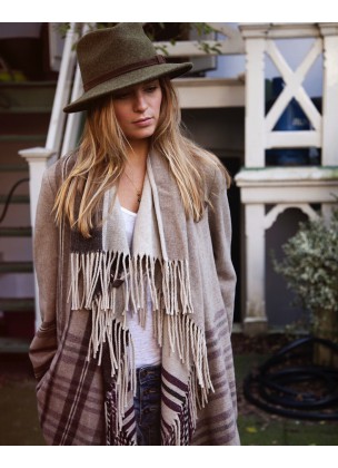 Fringe Jacket - Beige