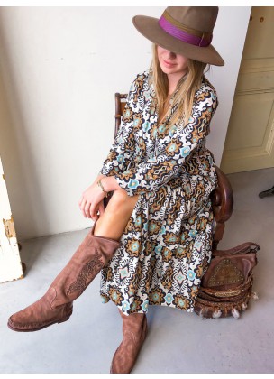 Johanna Paris - 70`s Dress Pastel