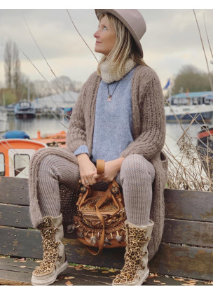 Ymiz H Cav Leopard Taupe 