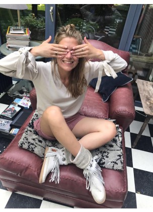 Iberia Fringe Bianco