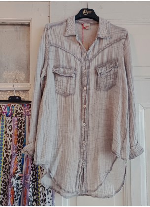 Johanna Paris - Crinkle Blouse