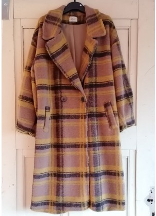 Johanna Paris - Coat Multicolour Check