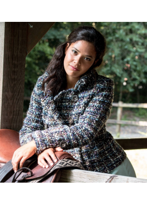 Carlala Jacket Aubergine - Short 