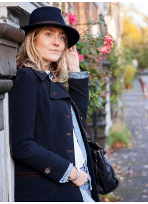 Trench Coat - Marine