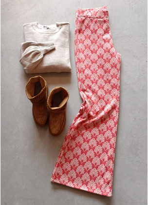 Johanna Paris - Spring Retro Flare Fuchsia