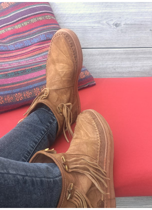 Uluru B Fringe Cognac