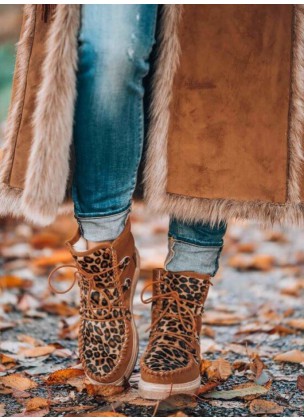 Ymiz Leopard Cognac (sheepskin)