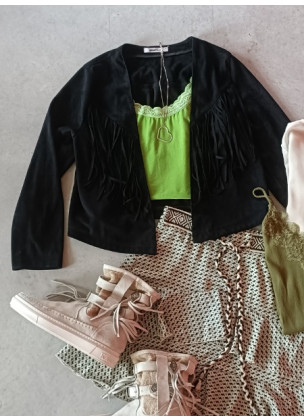 Vintage Fringe Jacket